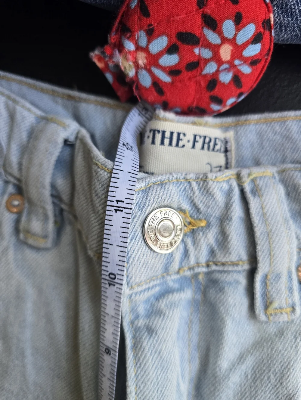 NWOT We The Free Tinsley Baggy High Rise Straight Leg Jeans - Picture 13 of 13